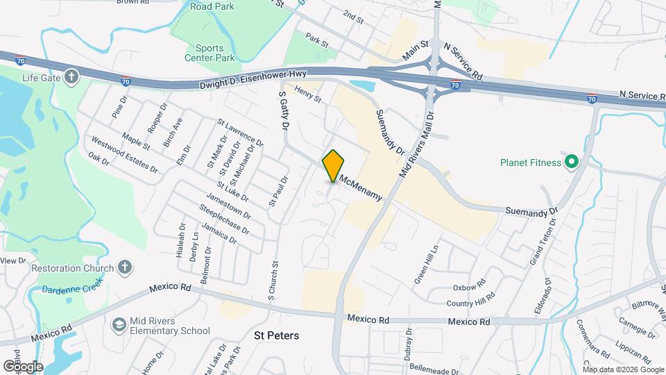 312 Starwood Dr Map and Location Details