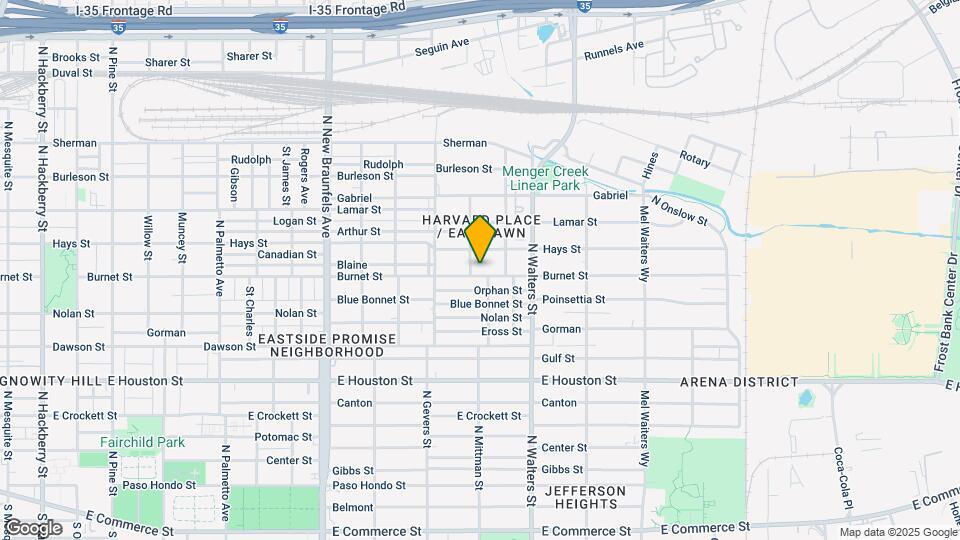 1907 Burnet St Map and Location Details
