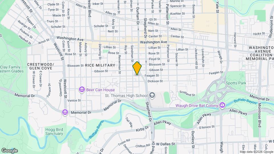 4907 Feagan St Map and Location Details