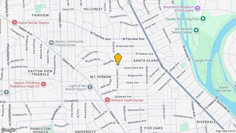 265 Santa Clara Ave Map and Location Details