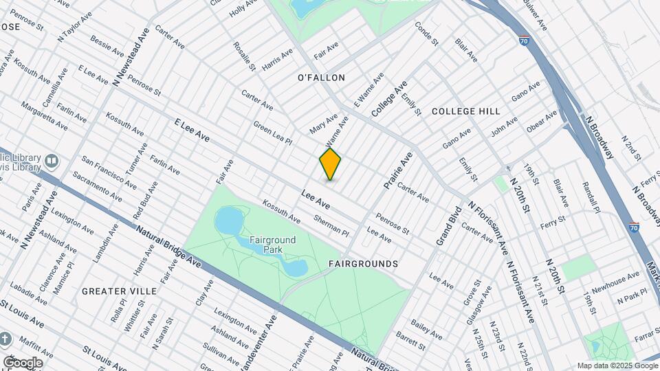 4200 College Ave, Unit 4200 #1 Map and Location Details