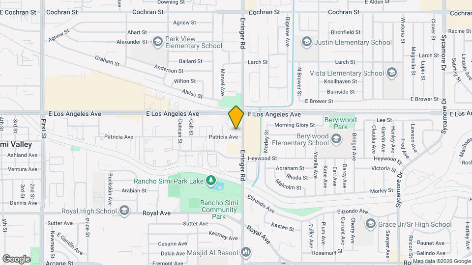 1873 Patricia Ave Map and Location Details