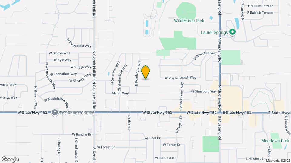 546 W Pine Rose Ct Way Mapa y Detalles de la Ubicación