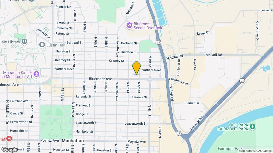 508 Bluemont Ave Map and Location Details