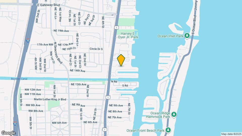 651 Ocean Inlet Dr Map and Location Details