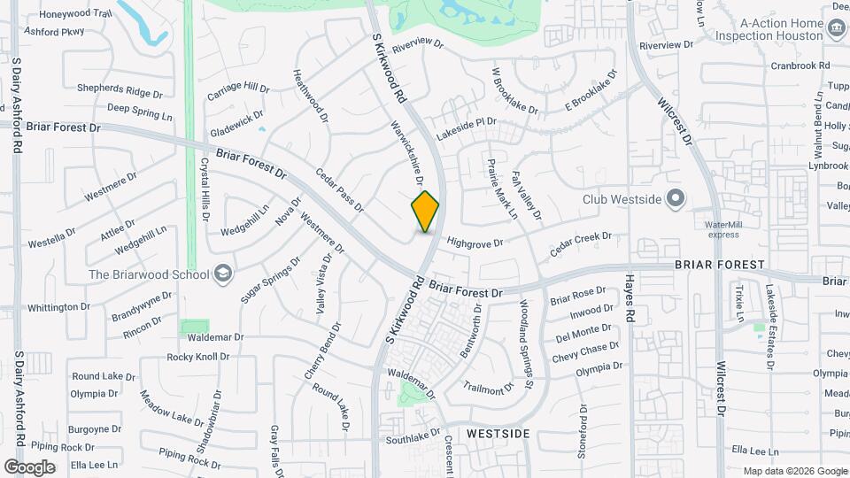 11807 Highgrove Dr Map and Location Details