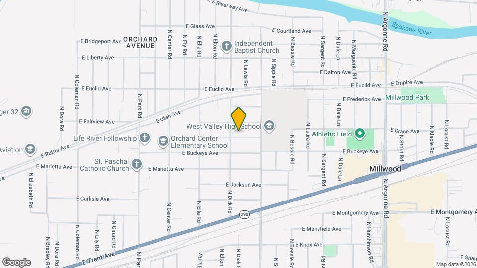 8113-8115 E Grace Ave Map and Location Details