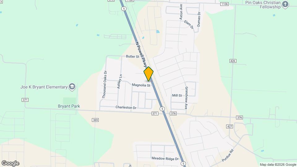 102 Magnolia St Map and Location Details