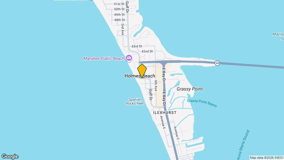 3708 Gulf Dr Map and Location Details