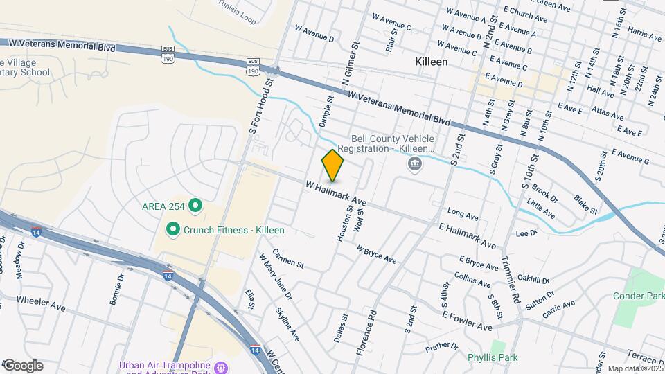 511 W Hallmark Ave Mapa y Detalles de la Ubicación