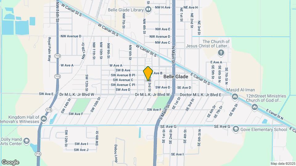 316 SW 3rd St Map and Location Details