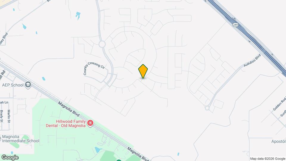 737 Magnolia Creek Dr Map and Location Details