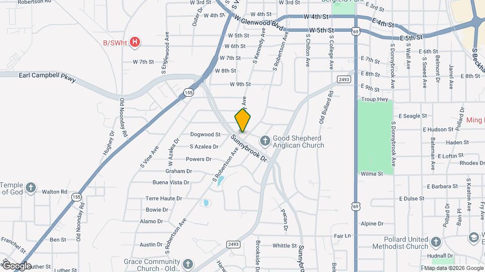 2444 Sunnybrook Dr Map and Location Details