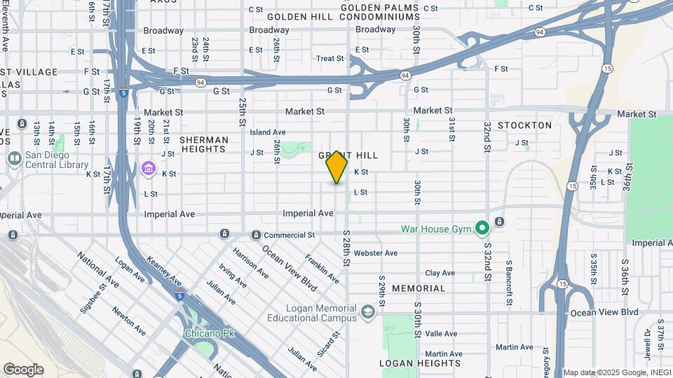 205 Hensley St Map and Location Details