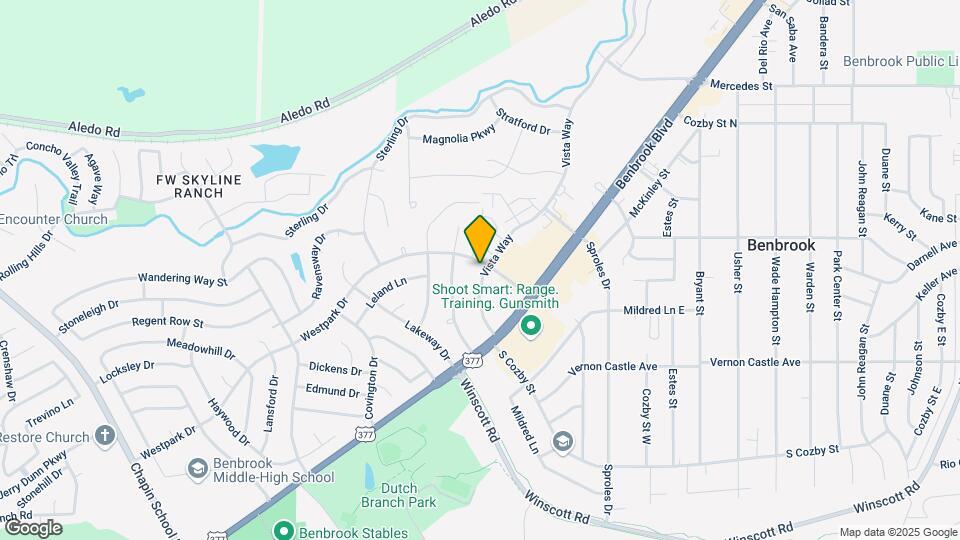 9501 Westpark Dr Mapa y Detalles de la Ubicación