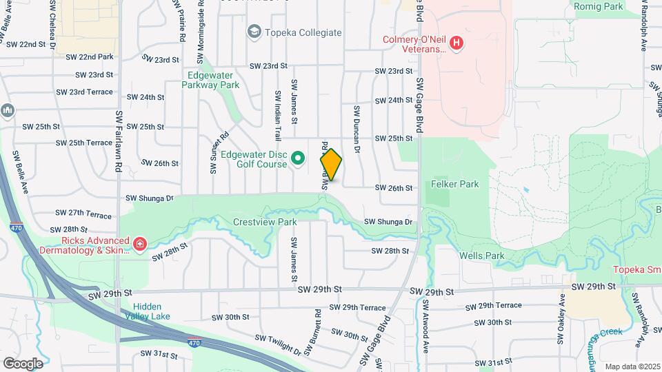 2540 SW Burnett Rd Mapa y Detalles de la Ubicación