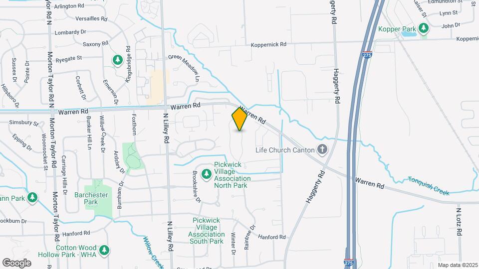 7074 Foxridge Dr Map and Location Details