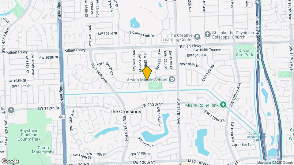 12900 SW 108th St Map and Location Details
