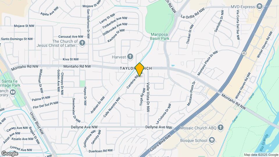 5812 Cambria Rd NW Map and Location Details
