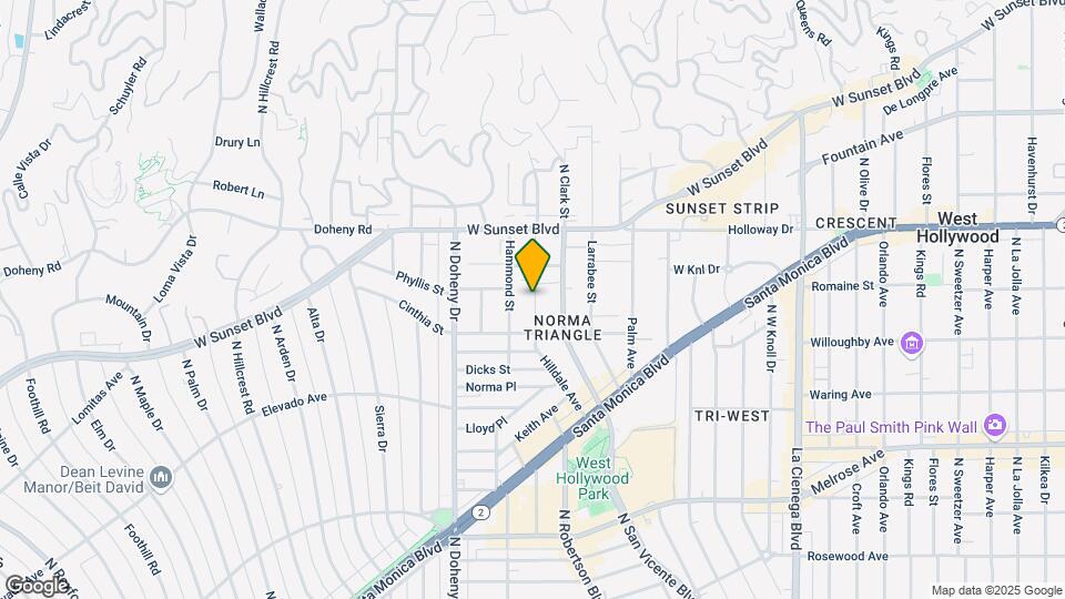 937 Hilldale Ave Map and Location Details