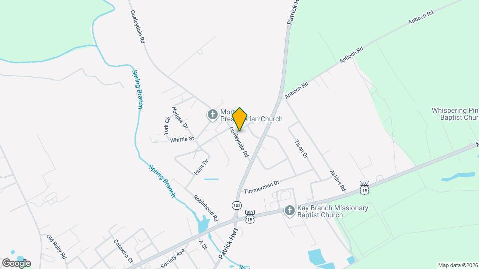 1014 Ousleydale Rd Map and Location Details