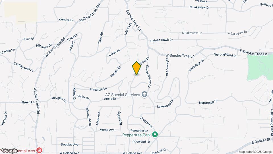 2365 Sequoia Dr Map and Location Details