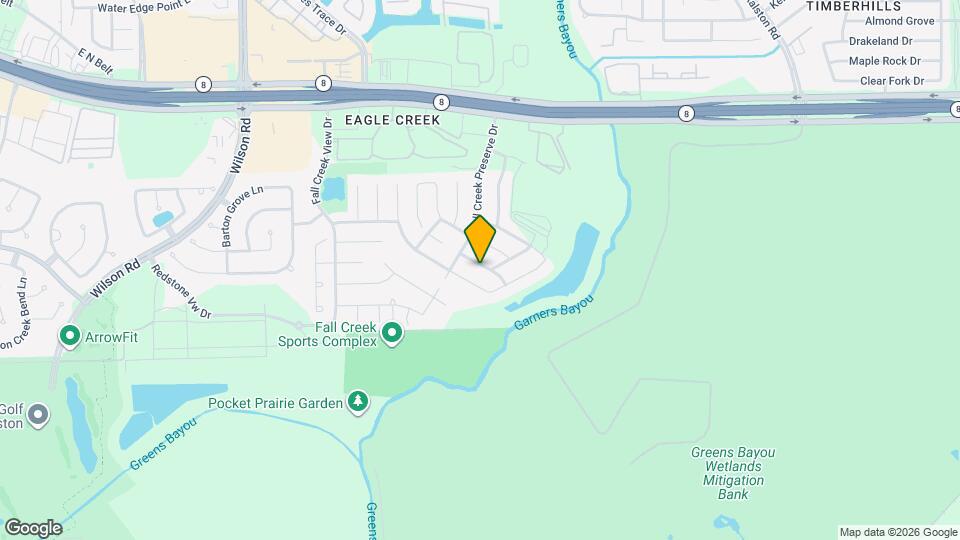 10026 Thicket Park Ln Map and Location Details