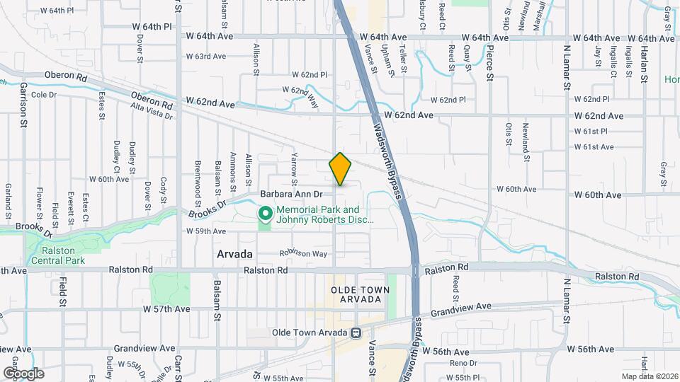 6014 Olde Wadsworth Blvd Map and Location Details