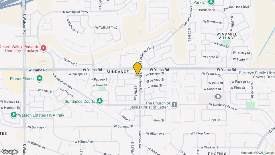 1331 S 227th Ave Mapa y Detalles de la Ubicación