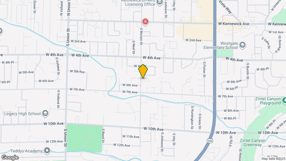 3569 W 6th Pl Map and Location Details