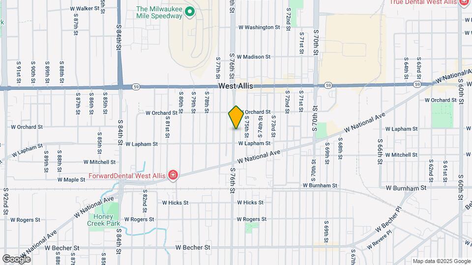 1558 S 76th St Map and Location Details