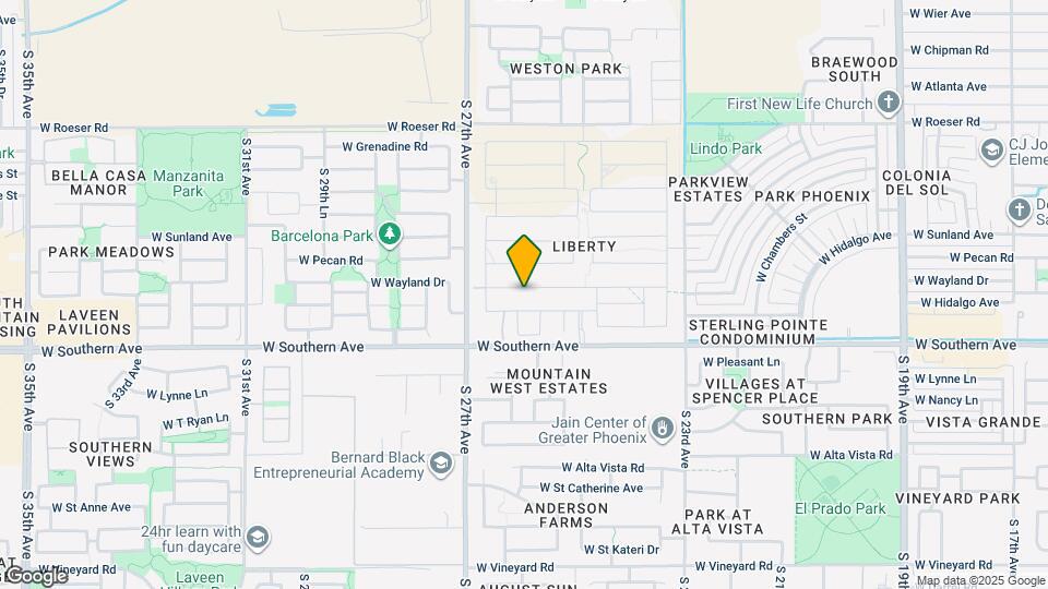 2563 W Hidalgo Ave Map and Location Details
