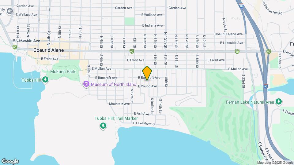 417 S Dollar St Map and Location Details