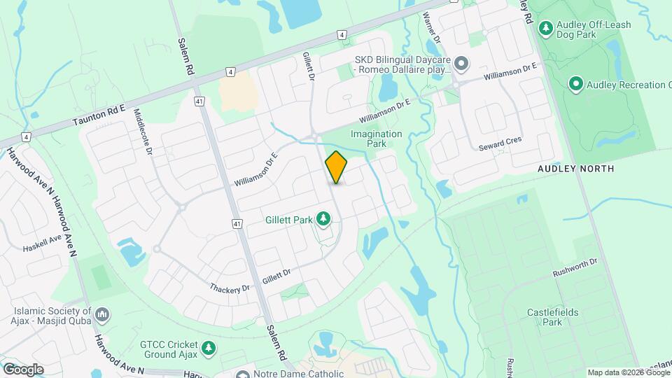 99 Gillett Dr Map and Location Details