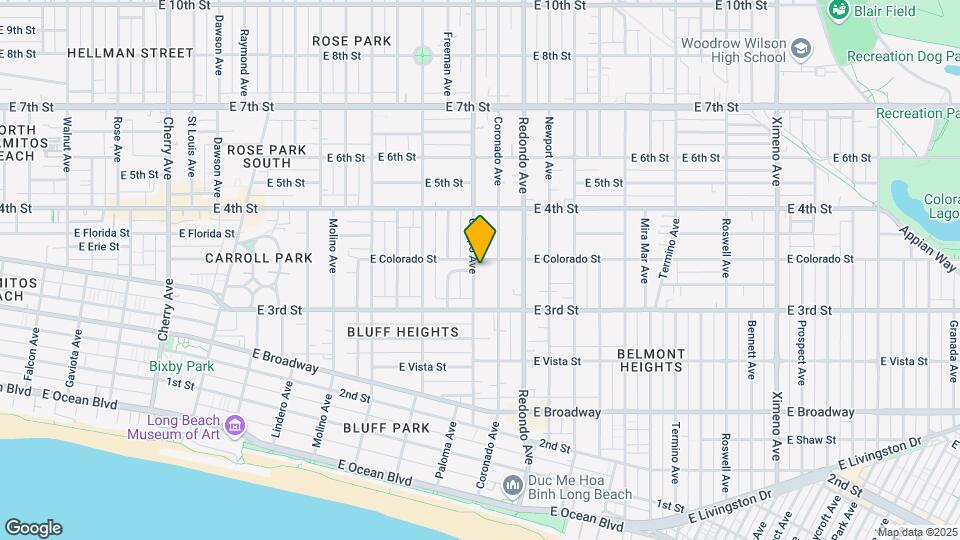 336 Obispo Ave Mapa y Detalles de la Ubicación