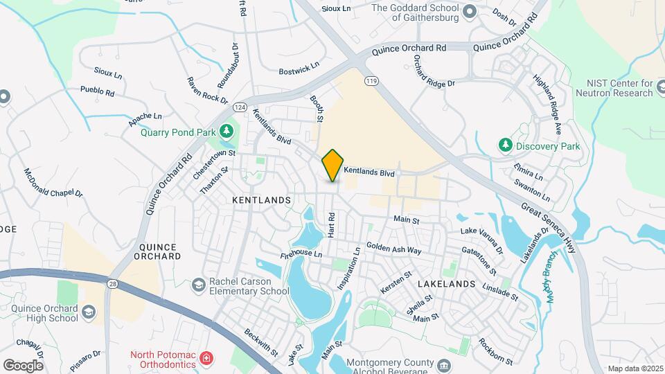 Kentlands Manor Map and Location Details