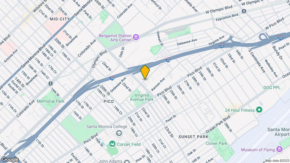 2320 Virginia Ave Map and Location Details