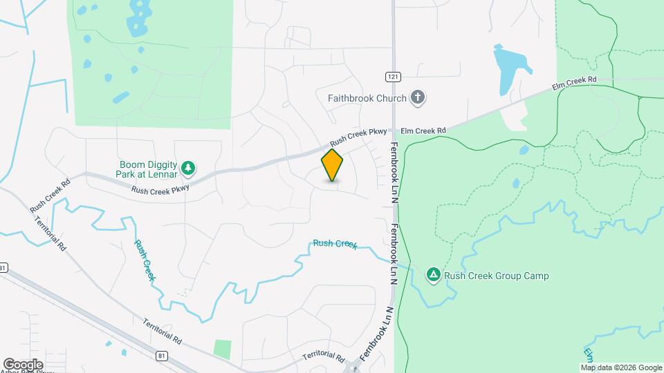 10429 Ithaca Ln N Map and Location Details