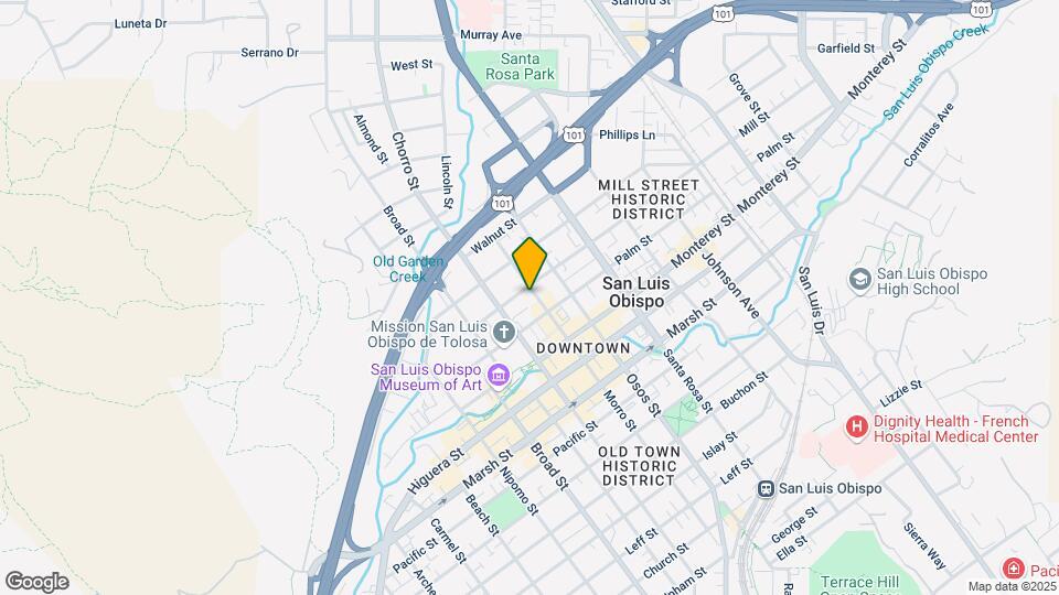 865 Morro St Map and Location Details