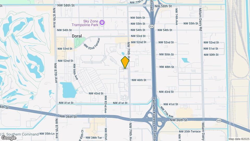 4610 NW 79th Ave Map and Location Details