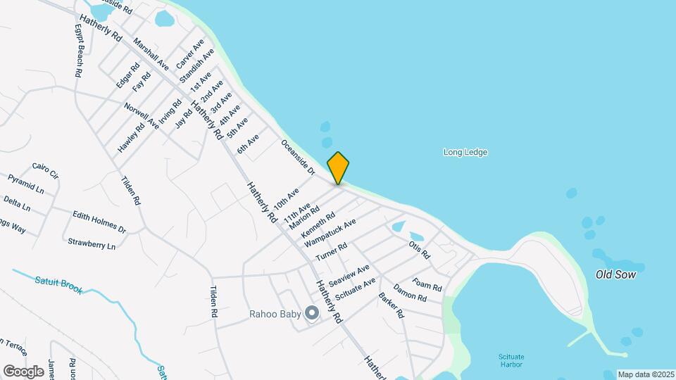 43 Oceanside Dr Map and Location Details