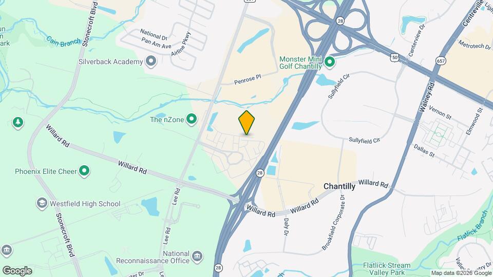 14447 Albemarle Point Pl Map and Location Details