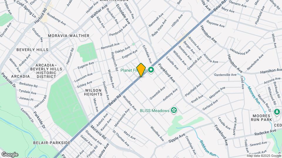 5105 Belair Rd, Unit Unit A Map and Location Details