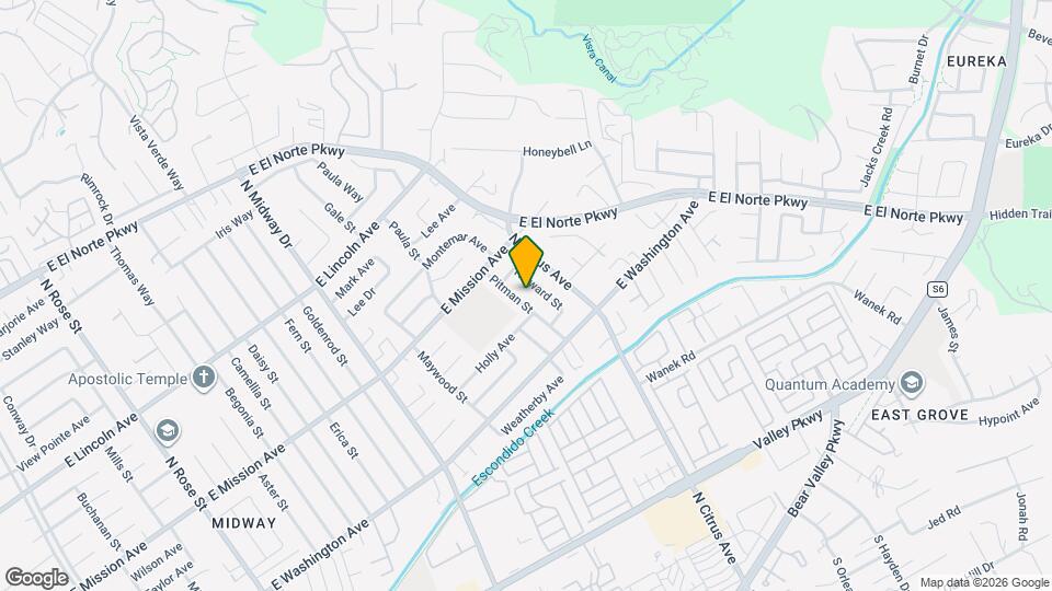702 Pitman St Mapa y Detalles de la Ubicación