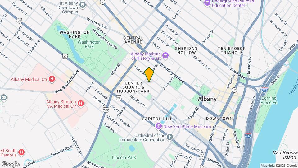 260 Washington Map and Location Details