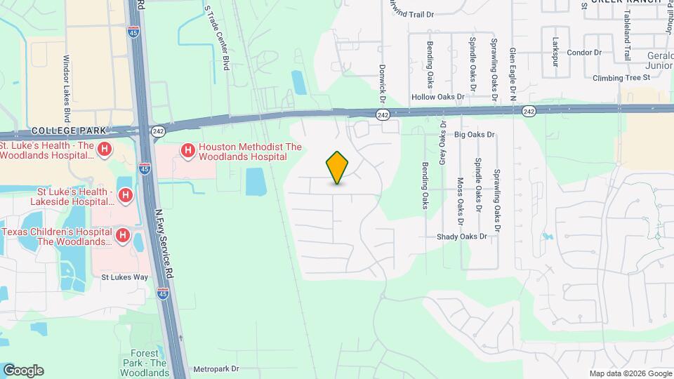 8161 Tranquil Lake Way Map and Location Details