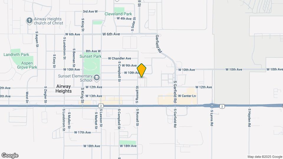 1041 S Russell St Map and Location Details