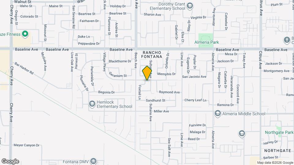 7509 Foxfire Ln Map and Location Details