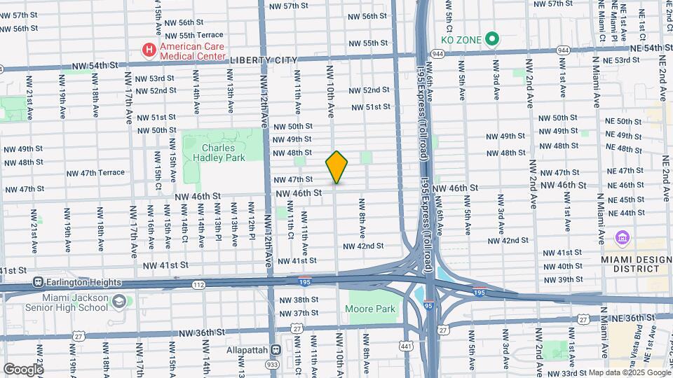 951 NW 46th St Mapa y Detalles de la Ubicación
