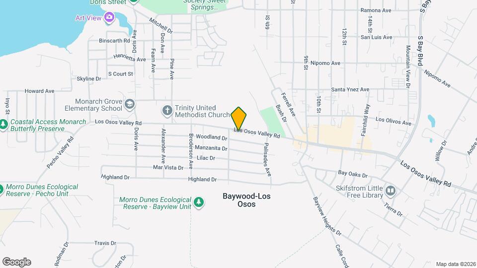 715-719 Los Osos Valley Rd Map and Location Details